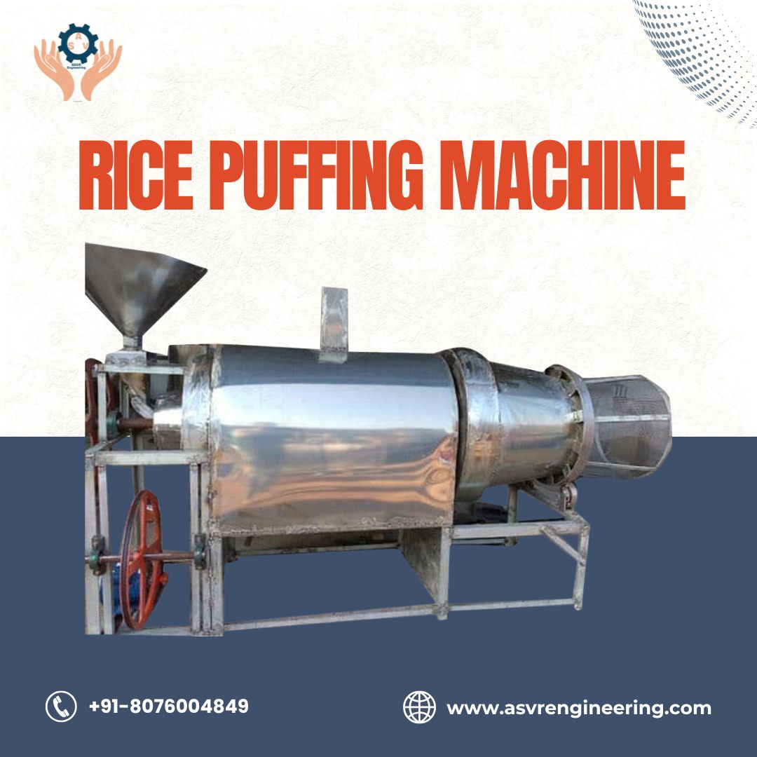 Leading Rice Puffing Machine Dealers for Commercial & Industrial Use